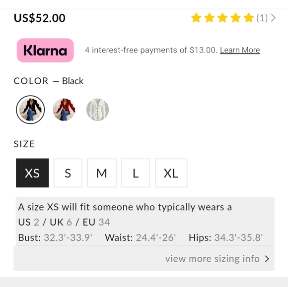 Turn Lock Wave-Sleeve Cardigan - Picture 2 of 7